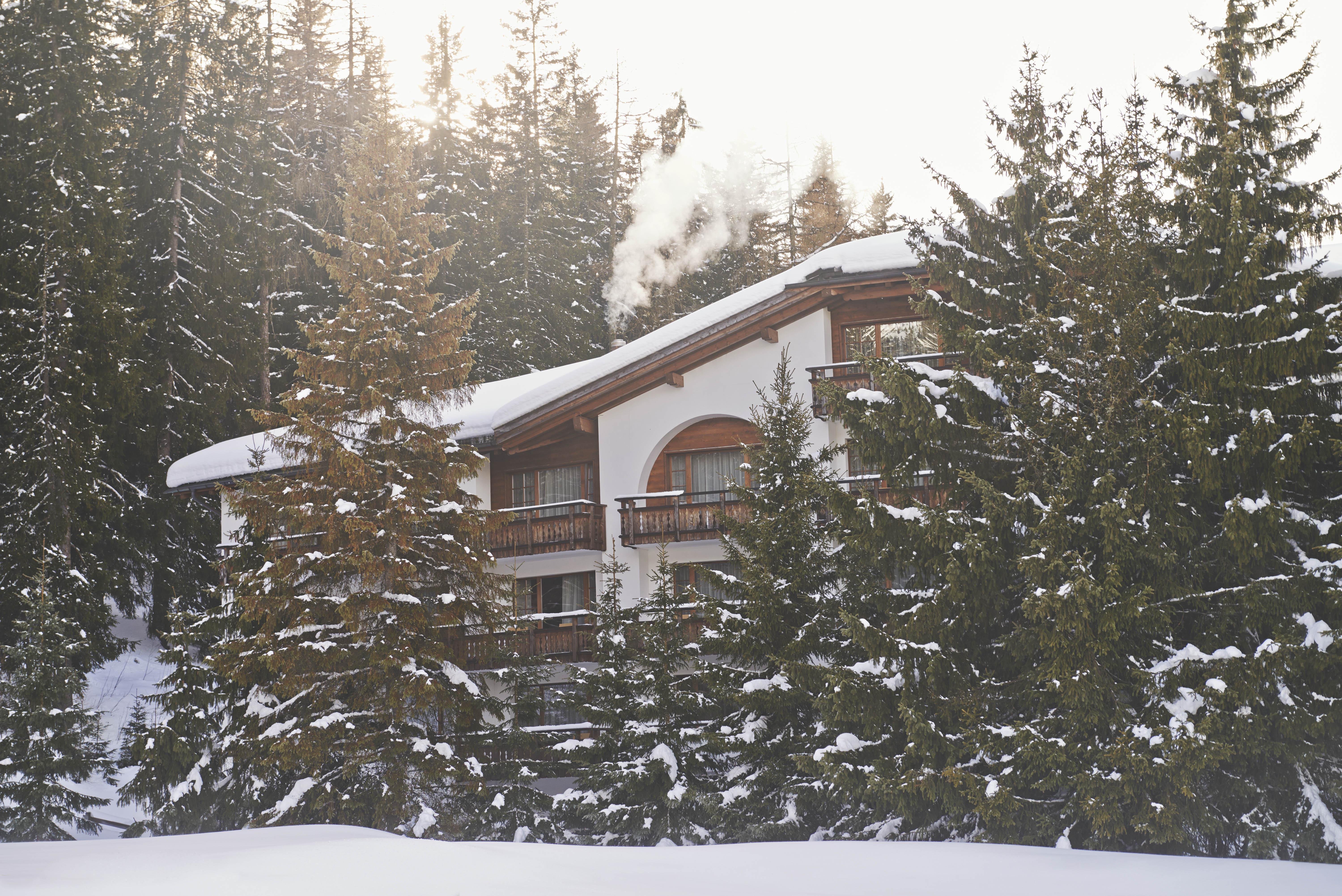 Hotel Waldhuus Давос Екстер'єр фото