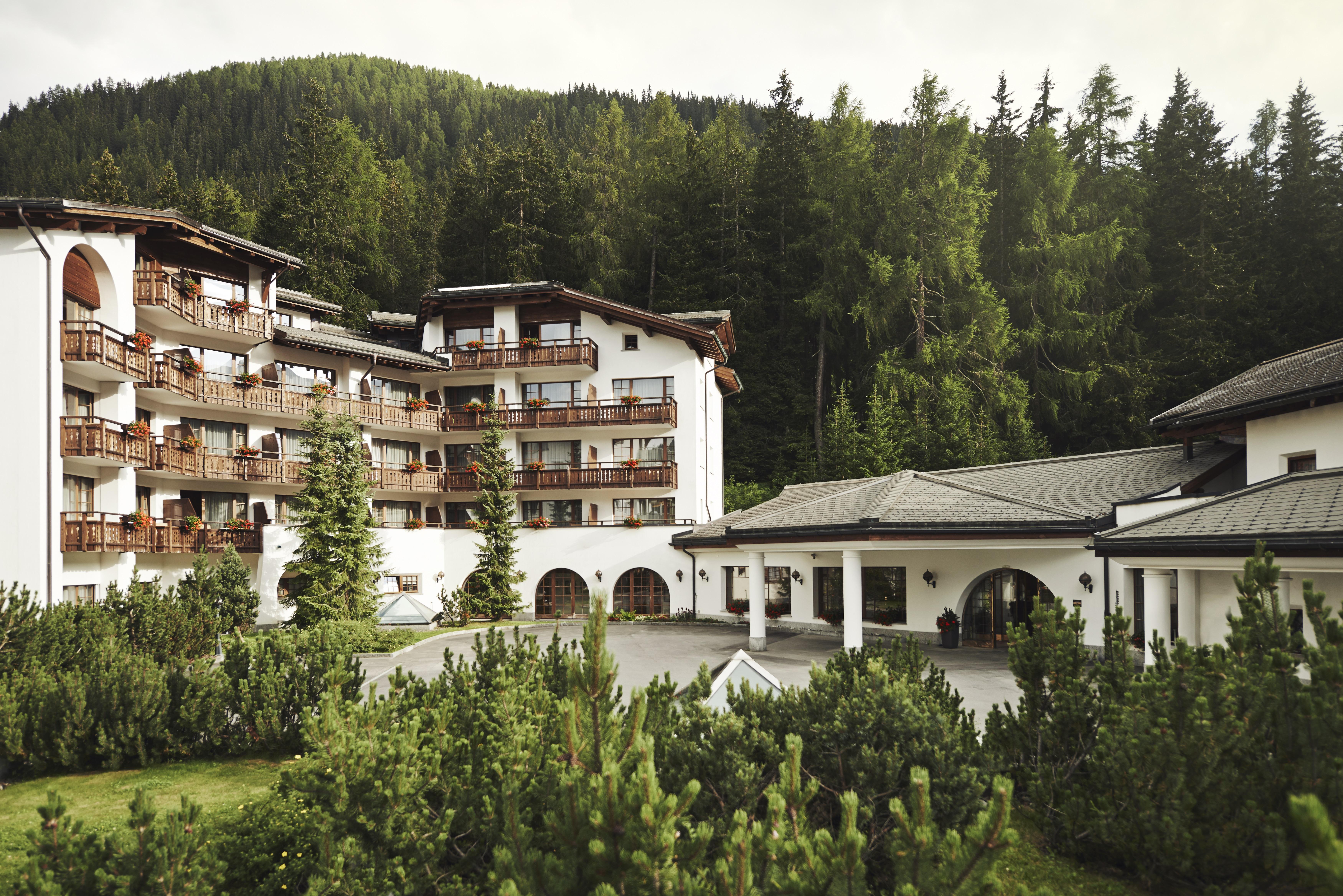Hotel Waldhuus Давос Екстер'єр фото